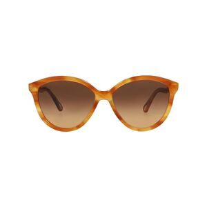 Chloé Round-Frame Bio Acetate Sunglasses Brown Womens